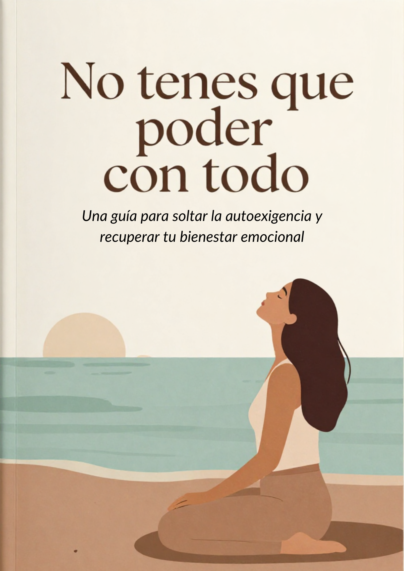No tenes que poder con todo